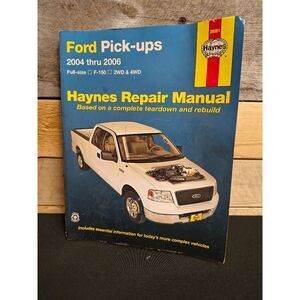 Haynes Repair Manual 36061 Ford Pick-ups 2004 thru 2006